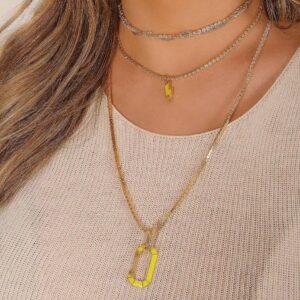 COLAR RIVIEIRA DOURADA 2MM | BANHO OURO 18K