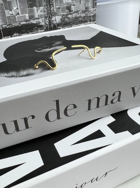 EAR CUFF JESS DOURADO LISO | BANHO DE OURO 18K