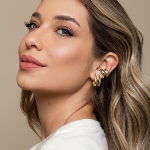 Argola Liz | Banho de Ródio