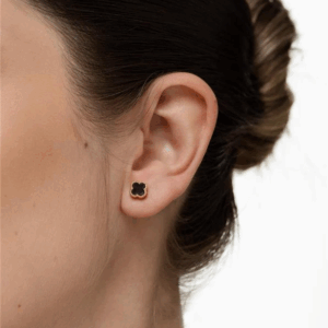 Brinco Trevo "P" | Banho Ouro 18K