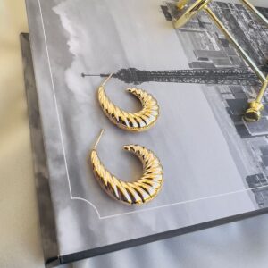 Argola Ariana | Banho Ouro 18k