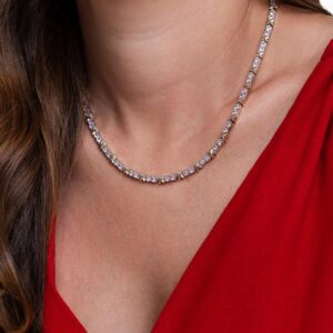 Colar Rivieira Lúmina | Banho de Ródio