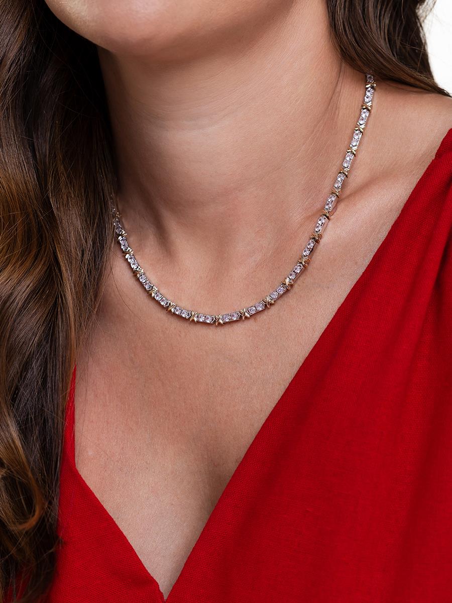 Colar Rivieira Lúmina | Banho de Ródio